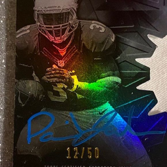 Diamond Football Jersey Autograph David Johnson Rookie Card 12/50 # - Picture 2 of 7